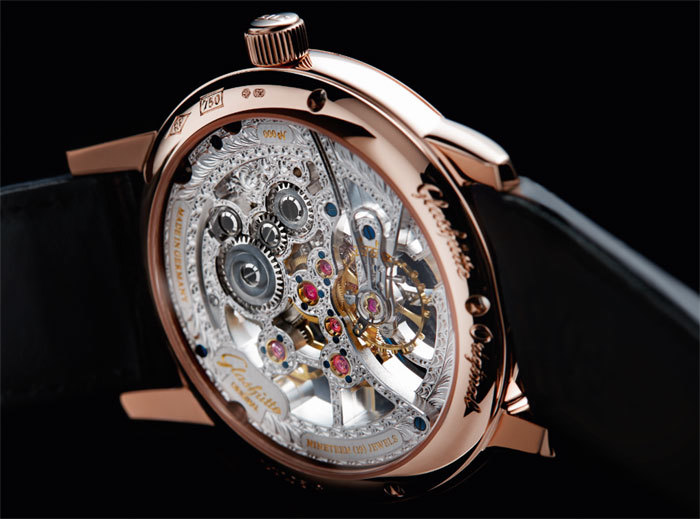 Glashütte Senator à Remontage Manuel Edition Squelette Glashütte Senator à Remontage Manuel Edition Squelette