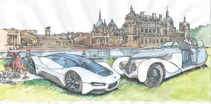 Chantilly Arts et Elegance Richard Mille : la manifestation d’élégance automobile de l’année en Europe