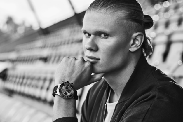 Erling Haaland : nouvel ambassadeur Breitling