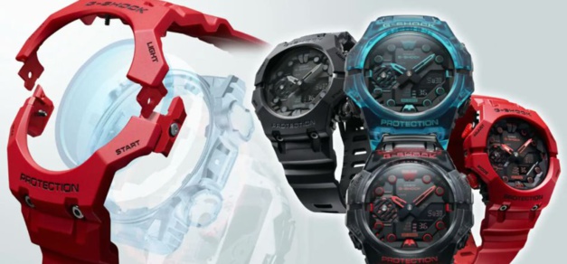 G-Shock présente un tout nouveau boitier d'avant-garde : le B001