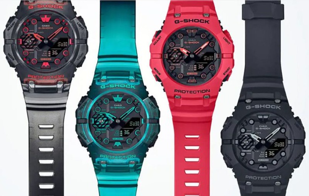 G-Shock présente un tout nouveau boitier d'avant-garde : le B001