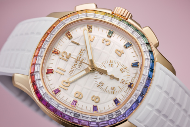 Patek Philippe chronographe Aquanaut Luce "Rainbow" : l'arc-en-ciel de la mesure du temps Patek Philippe chronographe Aquanaut Luce "Rainbow" : l'arc-en-ciel de la mesure du temps
