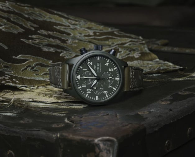 Singapour : Mr Sabotage créé un bracelet "camo" en édition spéciale pour IWC Singapour : Mr Sabotage créé un bracelet "camo" en édition spéciale pour IWC