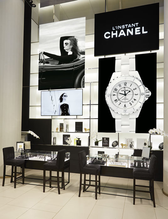 Chanel : un pop-up store horloger au Printemps du Louvre