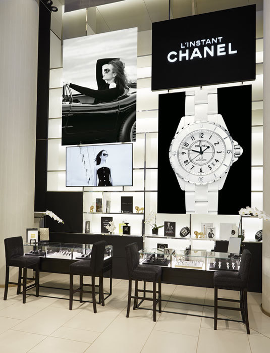 Chanel : un pop-up store horloger au Printemps du Louvre Chanel : un pop-up store horloger au Printemps du Louvre