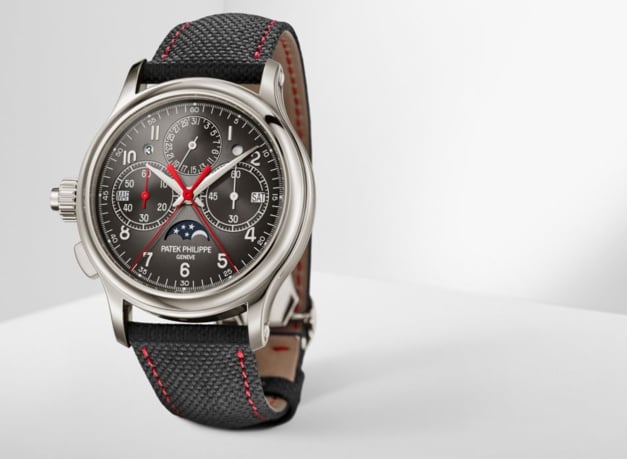 Patek Philippe Chronographe à rattrapante monopoussoir et QP : pour gauchers chanceux Patek Philippe Chronographe à rattrapante monopoussoir et QP : pour gauchers chanceux