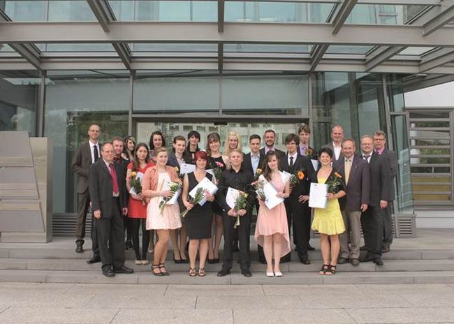 Glashütte Original : remise des diplômes aux jeunes horlogers de l’école Alfred Helwig