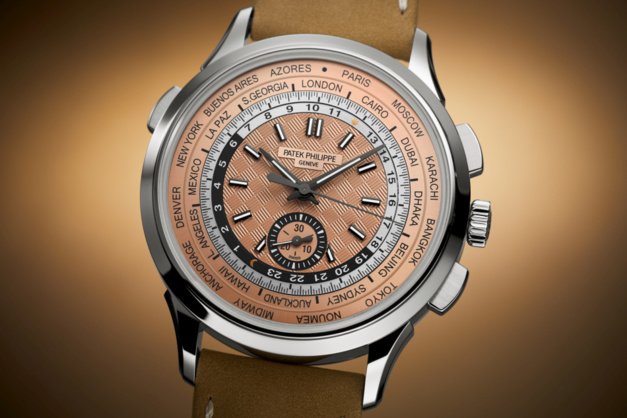 Quand le Chronographe à Heure Universelle Patek Philippe se fait acier