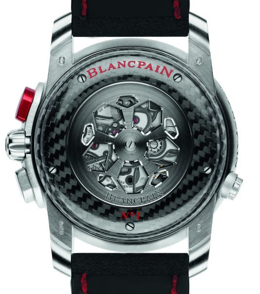 Blancpain L-evolution : flyback et grande date pour une sportive de haut niveau