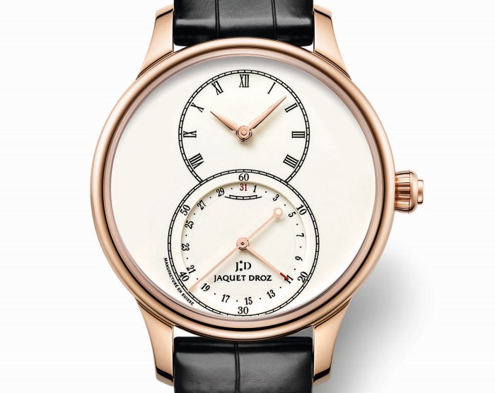 Jaquet Droz Grande Seconde Quantième émail ivoire Jaquet Droz Grande Seconde Quantième émail ivoire