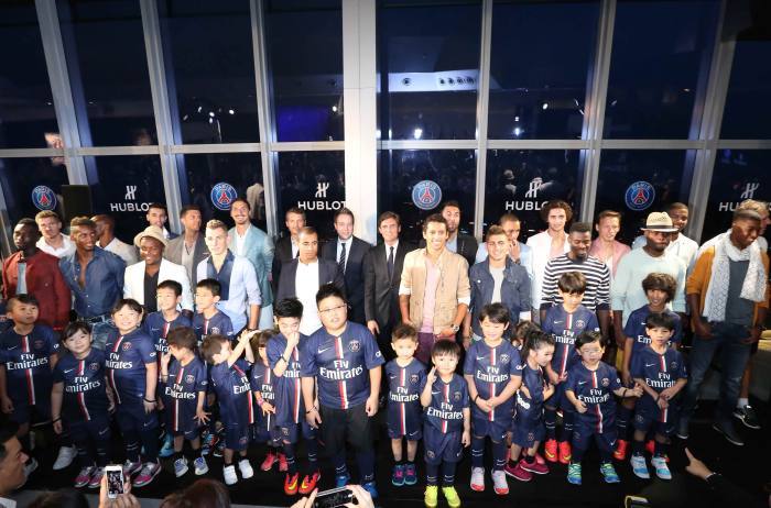 Paris Saint-Germain, Hong Kong et Hublot Paris Saint-Germain, Hong Kong et Hublot