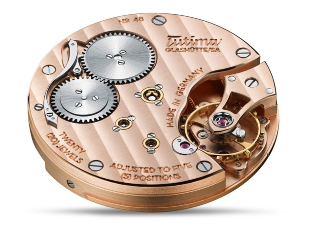 Tutima Patria : imposante montre de ville en or rose avec calibre manuf' "made in Glashütte" Tutima Patria : imposante montre de ville en or rose avec calibre manuf' "made in Glashütte"