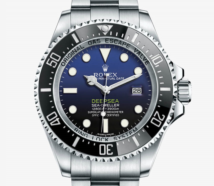 Rolex Deepsea D-Blue : la « James Cameron » Rolex Deepsea D-Blue : la « James Cameron »