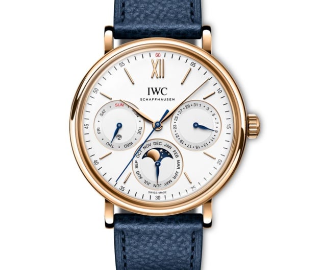 IWC : les nouvelles Portofino Calendrier Perpétuel dont un modèle en acier IWC : les nouvelles Portofino Calendrier Perpétuel dont un modèle en acier