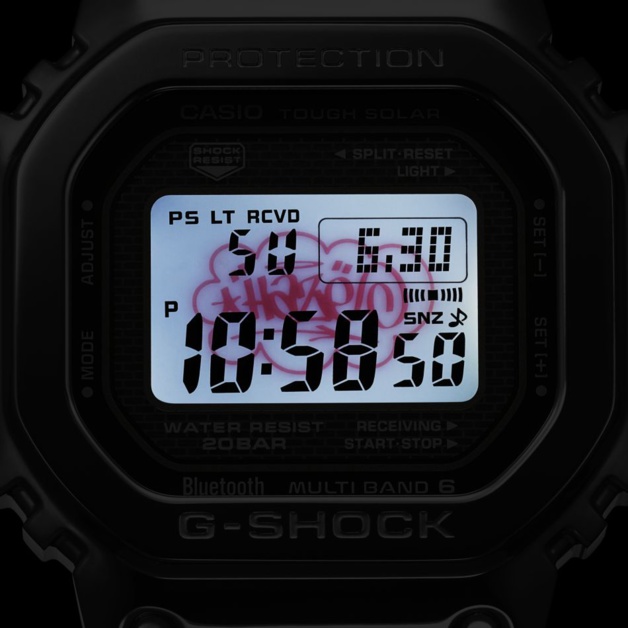 G-Shock : série spéciale avec le graffeur Eric Haze pour les quarante ans de la marque !