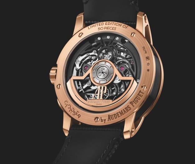 Audemars Piguet Code 11.59 Tourbillon Volant Chronographe automatique : céramique noire et or rose Audemars Piguet Code 11.59 Tourbillon Volant Chronographe automatique : céramique noire et or rose