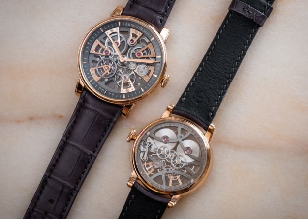 Arnold & Son Nebula 41,5 ou 38 mm : mécanique stellaire Arnold & Son Nebula 41,5 ou 38 mm : mécanique stellaire