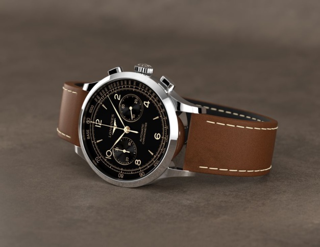 Longines Record Heritage : le premier chrono de cette collection éponyme Longines Record Heritage : le premier chrono de cette collection éponyme