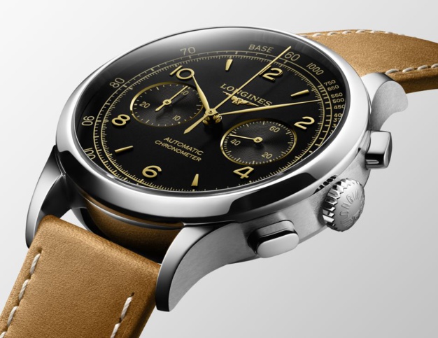 Longines Record Heritage : le premier chrono de cette collection éponyme Longines Record Heritage : le premier chrono de cette collection éponyme