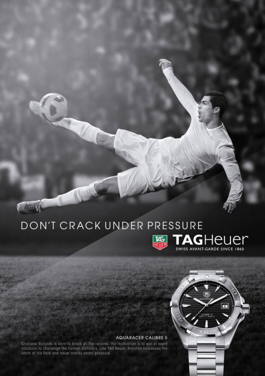 Don’t Crack under pressure Cristiano Ronaldo