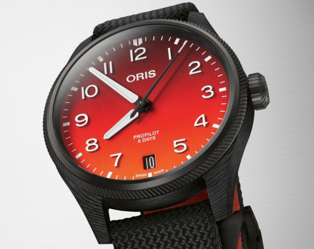 Oris Coulson : un boitier en fibre de carbone imprimé en 3D Oris Coulson : un boitier en fibre de carbone imprimé en 3D