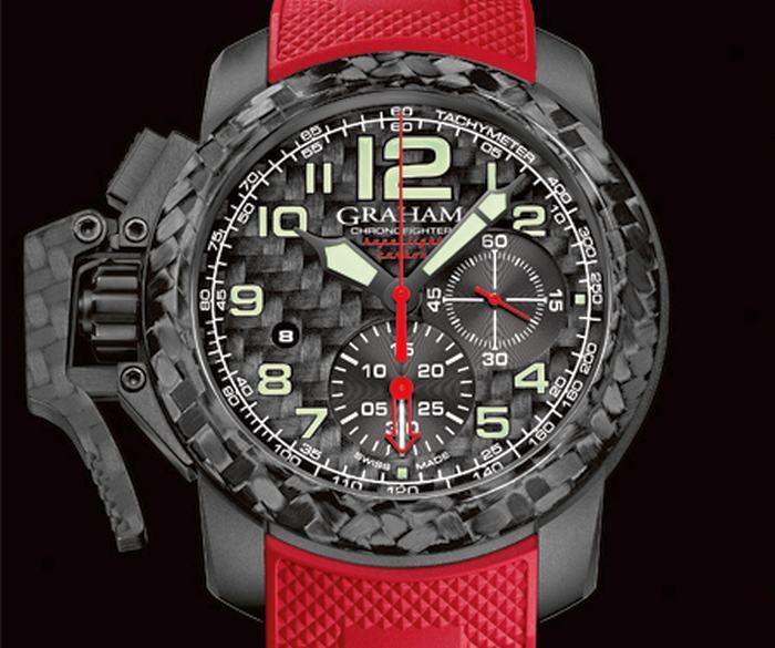 Graham Chronofighter Oversize Superlight Carbon Graham Chronofighter Oversize Superlight Carbon