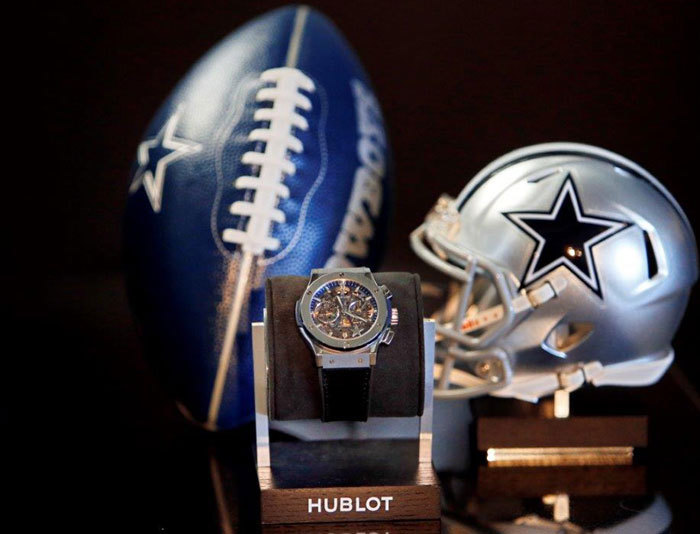 Hublot et les Dallas Cowboys : après le foot, le football… américain !