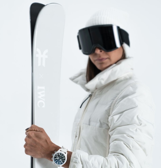IWC : édition limitée de 55 skis freestyle luminescents avec The Faction Collection
