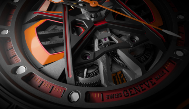 Roger Dubuis Excalibur Spider Huracan Sterrato MB : l'heure à tombeau ouvert Roger Dubuis Excalibur Spider Huracan Sterrato MB : l'heure à tombeau ouvert