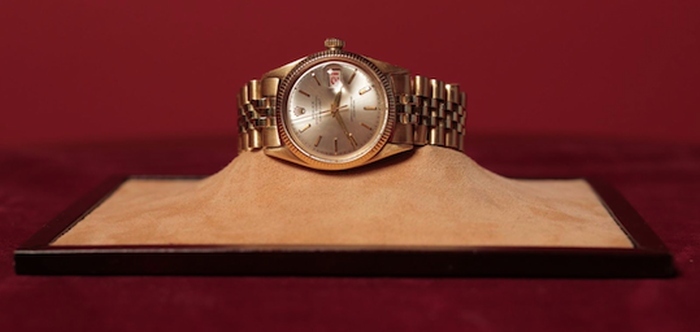 Rolex Datejust en or jaune d’Eisenhower Rolex Datejust en or jaune d’Eisenhower