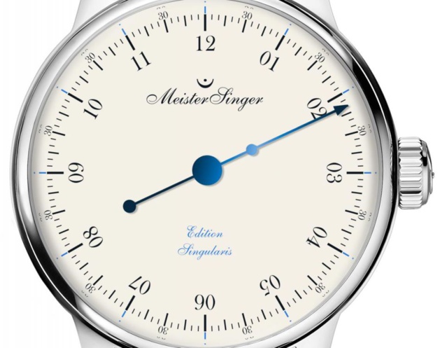 MeisterSinger Singularis Email : édition limitée à 20 exemplaires avec cadran en émail véritable MeisterSinger Singularis Email : édition limitée à 20 exemplaires avec cadran en émail véritable