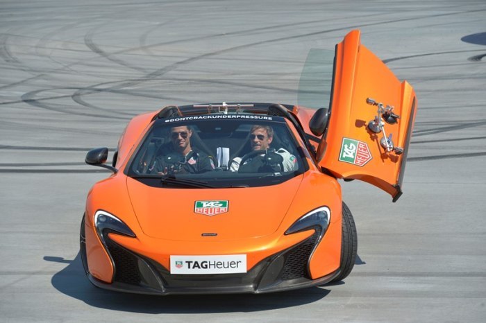 TAG Heuer : quand Cristiano Ronaldo rencontre Jenson Button