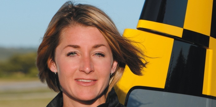 Aude Lemordant : ambassadrice Breitling