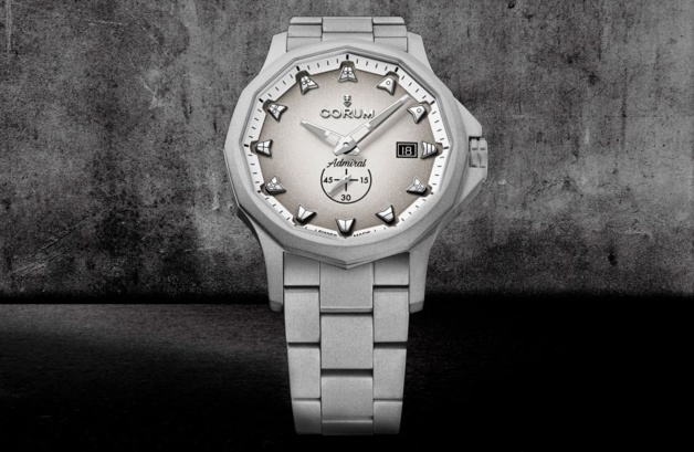Corum Admiral 42 Automatic : belle édition limitée à 100 exemplaires en "gun-metal" Corum Admiral 42 Automatic : belle édition limitée à 100 exemplaires en "gun-metal"