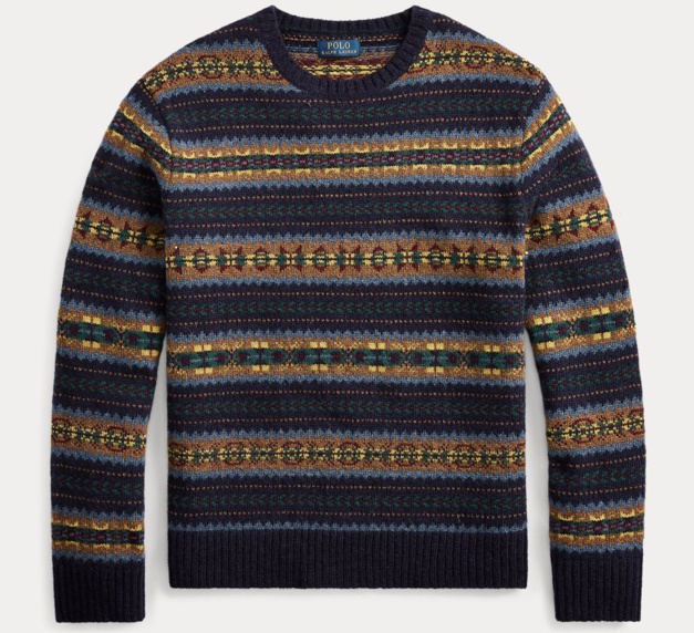 Le pull Fair Isle, un peu de fantaisie colorée dans la grisaille de l'hiver Le pull Fair Isle, un peu de fantaisie colorée dans la grisaille de l'hiver
