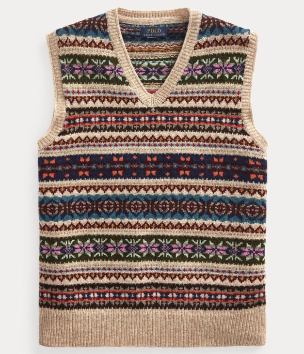 Le pull Fair Isle, un peu de fantaisie colorée dans la grisaille de l'hiver Le pull Fair Isle, un peu de fantaisie colorée dans la grisaille de l'hiver