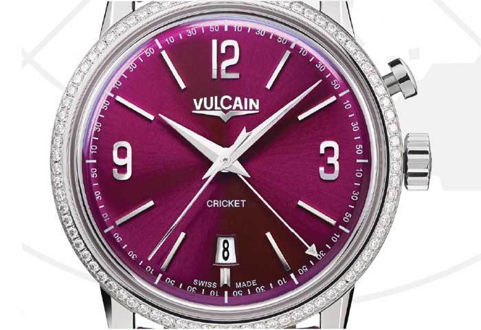 Vulcain 50s Presidents’ Watch : plutôt tabac ou plutôt framboise ?