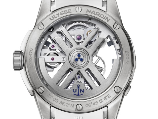Ulysse Nardin Diver X Skeleton White : entre au catalogue de la marque Ulysse Nardin Diver X Skeleton White : entre au catalogue de la marque