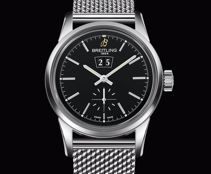 Breitling Transocean 38 mm acier bracelet mesh Breitling Transocean 38 mm acier bracelet mesh