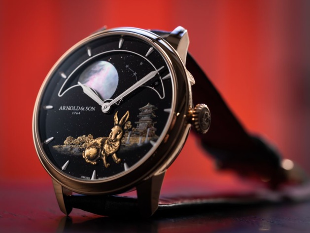 Arnold & Son Perpetual Moon : lièvre lunaire... Arnold & Son Perpetual Moon : lièvre lunaire...