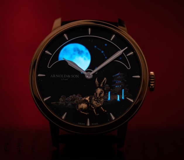 Arnold & Son Perpetual Moon : lièvre lunaire... Arnold & Son Perpetual Moon : lièvre lunaire...