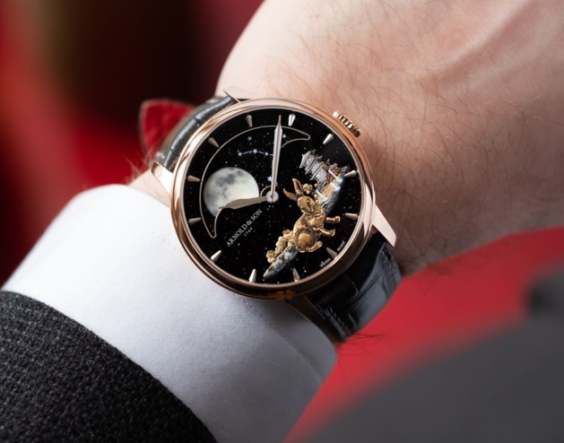 Arnold & Son Perpetual Moon : lièvre lunaire... Arnold & Son Perpetual Moon : lièvre lunaire...