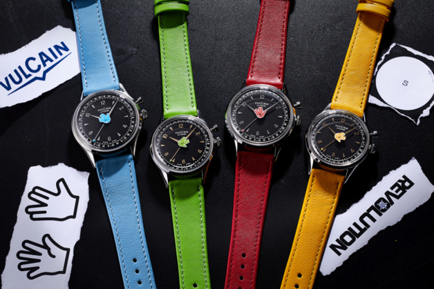 Vulcain "Salut" par seconde/seconde et Révolution Vulcain "Salut" par seconde/seconde et Révolution