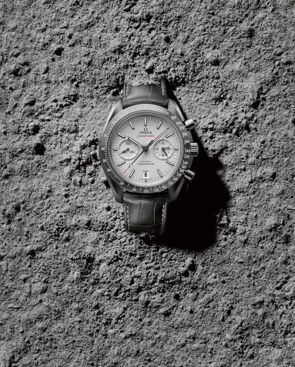 Omega Speedmaster Grey Side of the Moon : céramique et platine… 50 shades of grey Omega Speedmaster Grey Side of the Moon : céramique et platine… 50 shades of grey