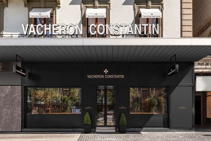 Genève : réouverture de la boutique Vacheron Constantin au numéro 1 de la place de Longemalle