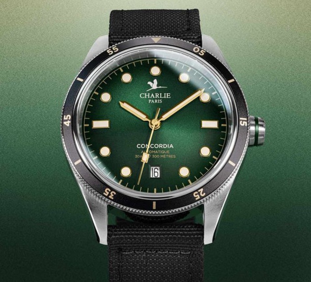 Charlie Paris Concordia Automatique vert : tout d'une grande Charlie Paris Concordia Automatique vert : tout d'une grande