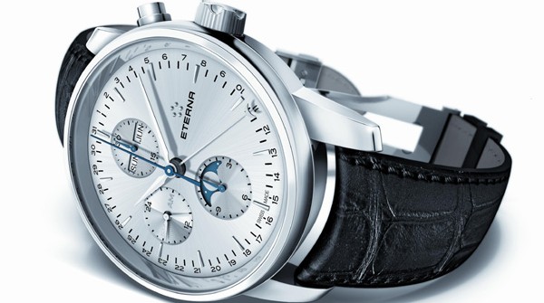 Eterna chronographe « Soleure à phases de lune » Eterna chronographe « Soleure à phases de lune »