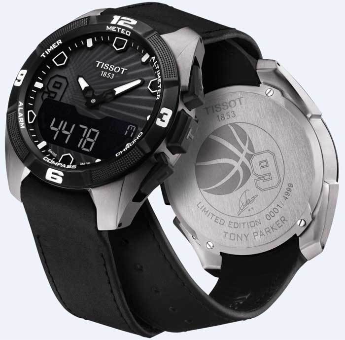 Tissot T-Touch Solar Tony Parker Edition Limitée 2014 Tissot T-Touch Solar Tony Parker Edition Limitée 2014