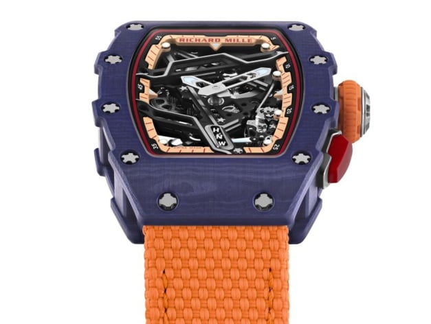 Richard Mille RM 07-04 Automatique Sport : 36 grammes colorés au poignet Richard Mille RM 07-04 Automatique Sport : 36 grammes colorés au poignet