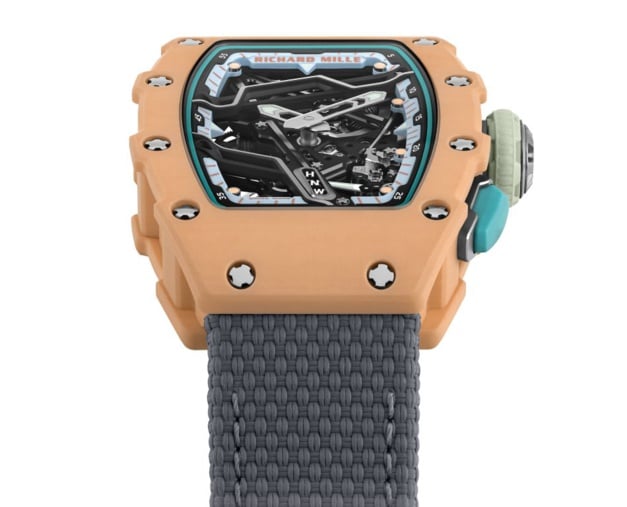Richard Mille RM 07-04 Automatique Sport : 36 grammes colorés au poignet Richard Mille RM 07-04 Automatique Sport : 36 grammes colorés au poignet
